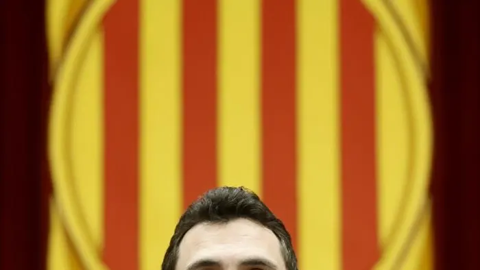 El presidente del Parlament, Roger Torrent