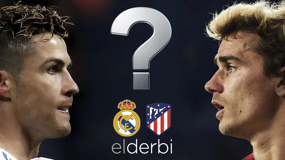 Cristiano y Griezmann encabezan un nuevo derbi madrileño en el Bernabéu Cristiano y Griezmann encabezan un nuevo derbi madrileño en el Bernabéu