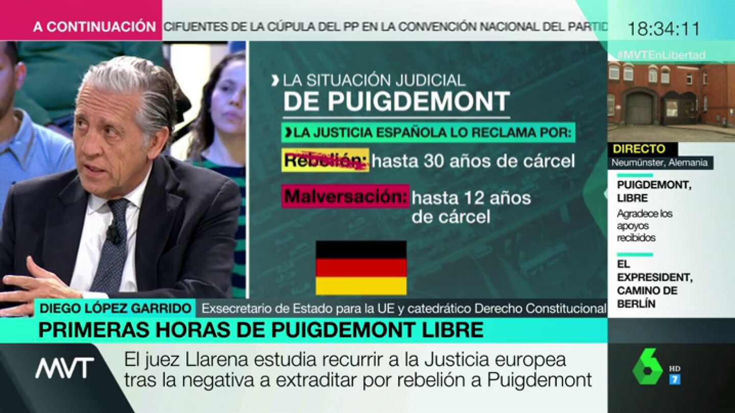 Diego L&oacute;pez Garrido en M&aacute;s Vale Tarde