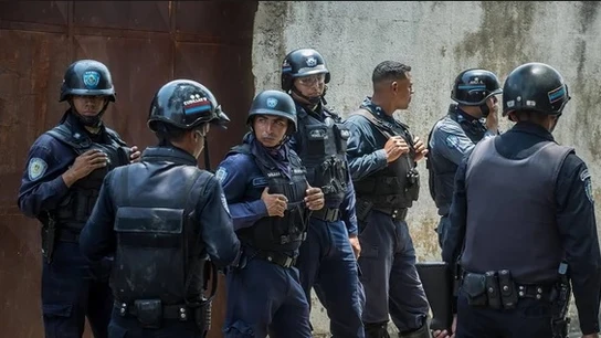 Varios agentes de la Policía de Venezuela Varios agentes de la Policía de Venezuela
