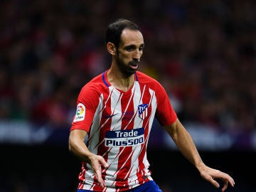 Juanfran Torres, en un partido con el Atlético de Madrid Juanfran Torres, en un partido con el Atlético de Madrid