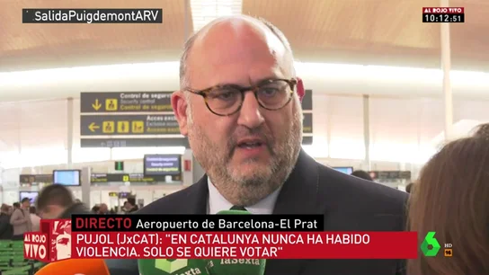 Eduard Pujol (JxCat): "La justicia alemana ha dado un bofetón sonoro a la justicia española" Eduard Pujol (JxCat): "La justicia alemana ha dado un bofetón sonoro a la justicia española"