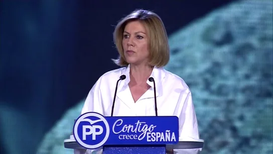 Cospedal: "Tratarán de desmoralizarnos y no lo van a conseguir" Cospedal: "Tratarán de desmoralizarnos y no lo van a conseguir"