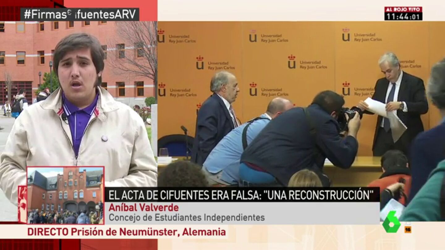 An&iacute;bal Valverde: "La presi&oacute;n popular debe desalojar a Cifuentes y a toda la mafia de sus sillones de poder"