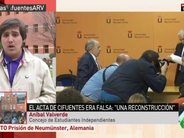 Aníbal Valverde: "La presión popular debe desalojar a Cifuentes y a toda la mafia de sus sillones de poder" Aníbal Valverde: "La presión popular debe desalojar a Cifuentes y a toda la mafia de sus sillones de poder"