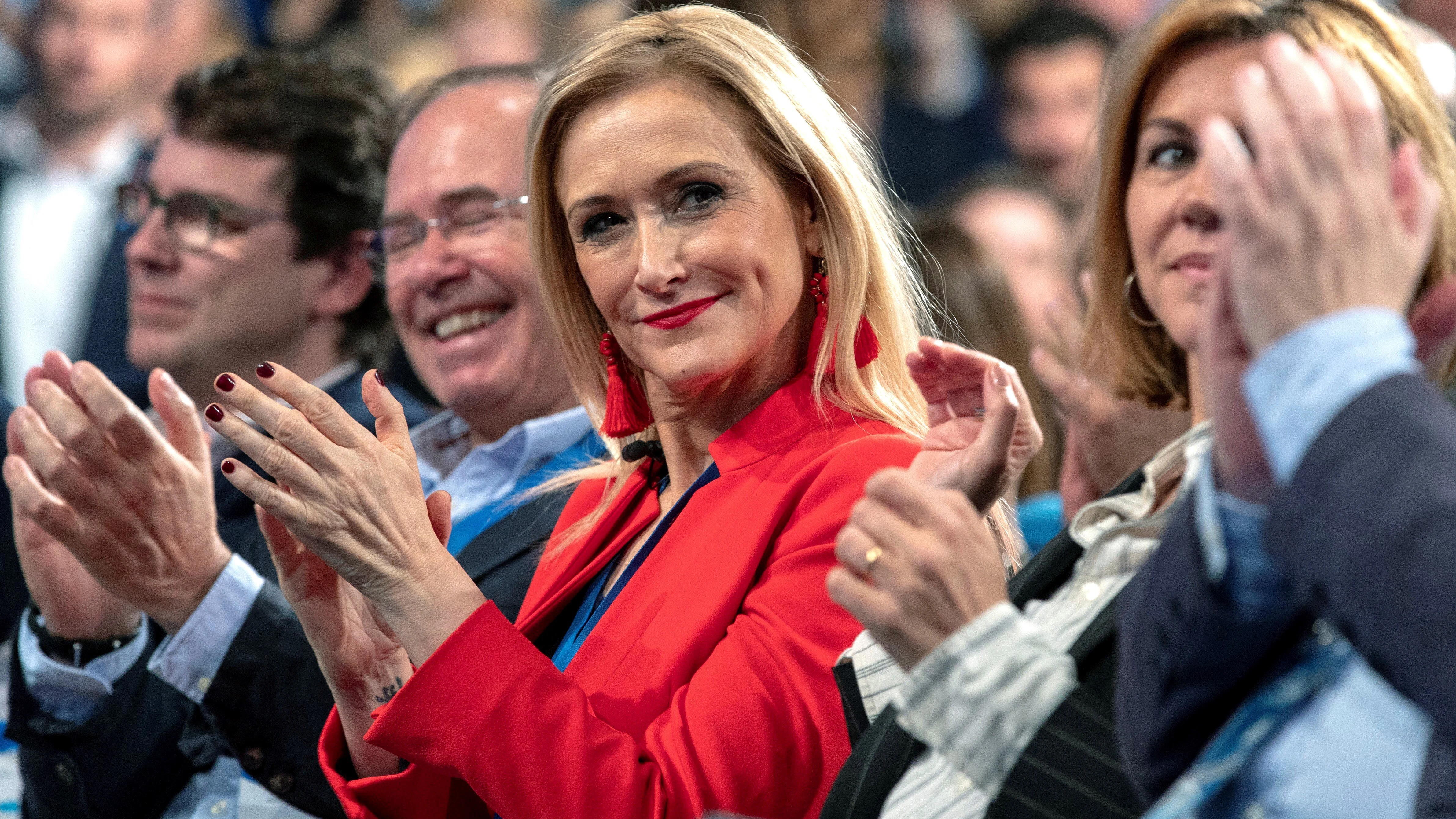 La presidenta de la Comunidad de Madrid, Cristina Cifuentes