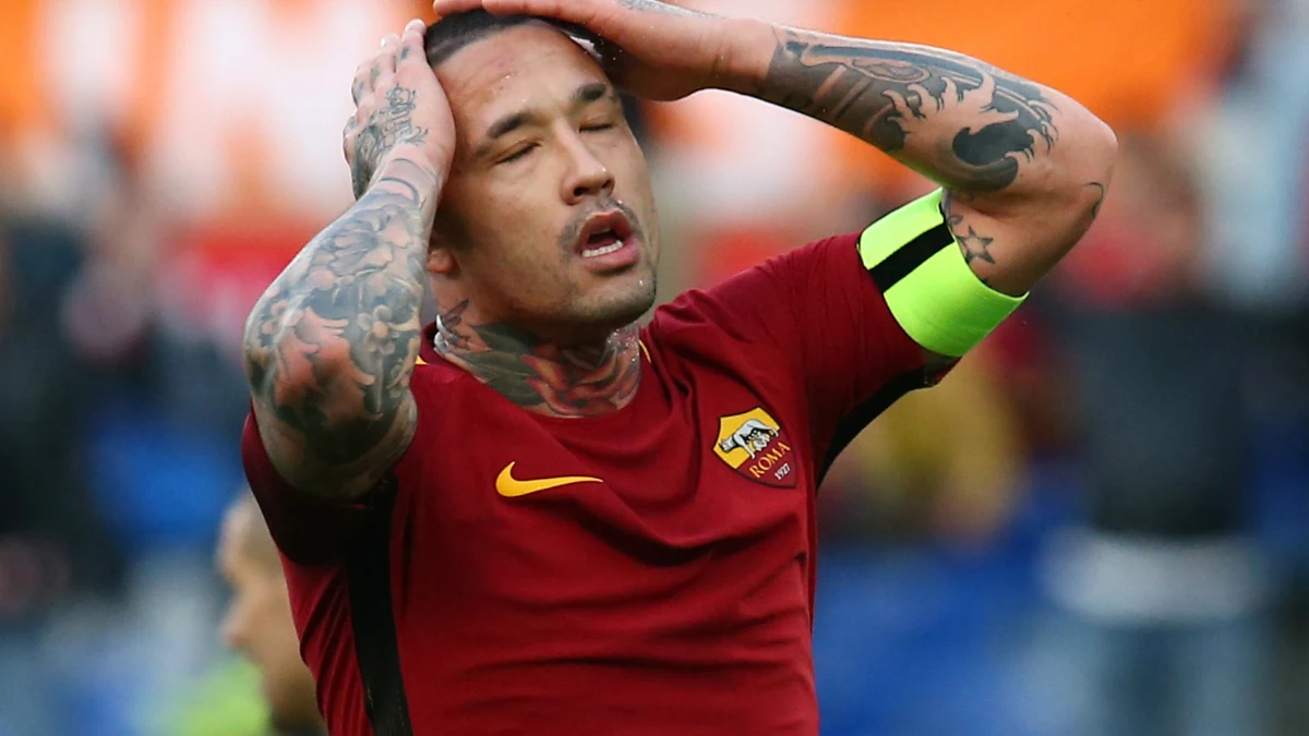 Nainggolan se lamenta