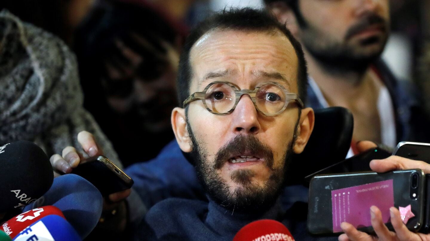 El secretario de Organizaci&oacute;n de Podemos, Pablo Echenique