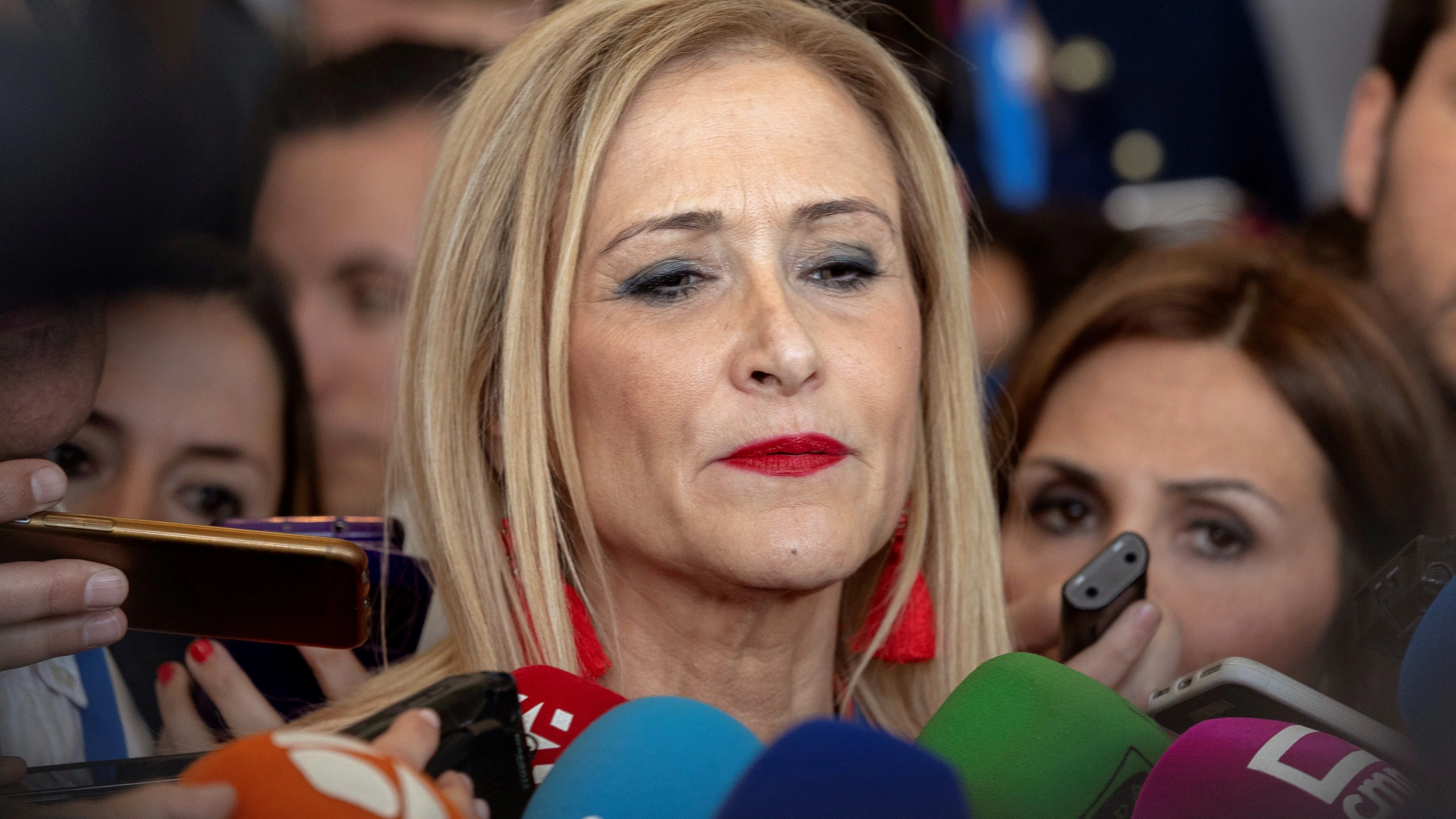 La presidenta de la Comunidad de Madrid, Cristina Cifuentes