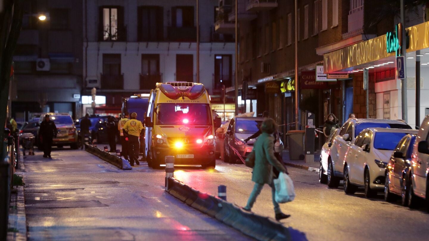 Vista de la calle Fernando el Cat&oacute;lico, en el distrito de Chamber&iacute;, donde tuvo lugar el suceso