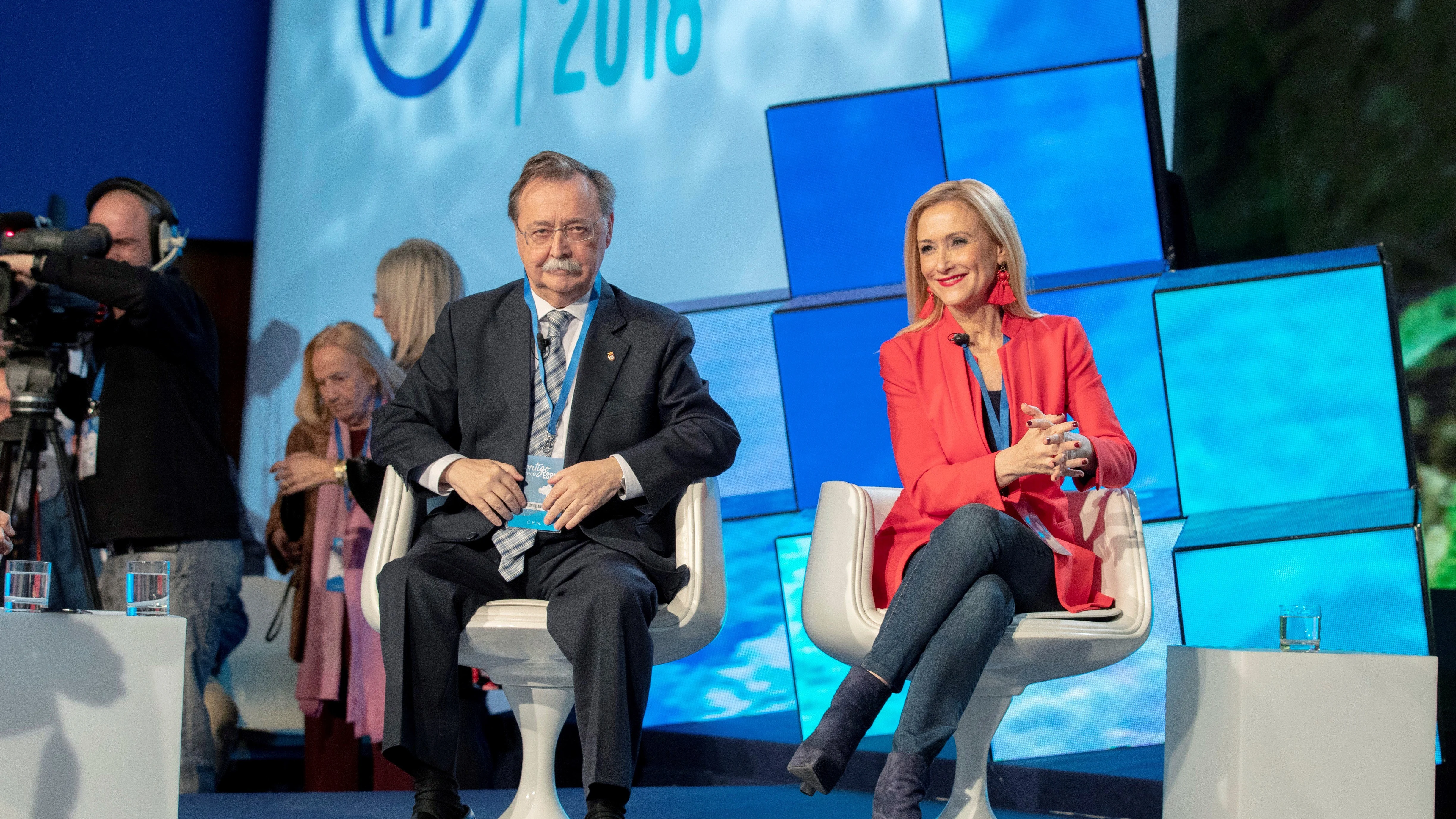 La presidenta de la Comunidad de Madrid, Cristina Cifuentes