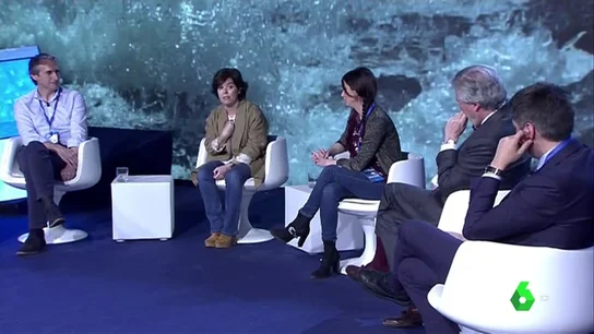 Soraya Sáenz de Santamaría, tras la excarcelación de Puigdemont: "Esto es una batalla. Vamos a ganar nosotros" Soraya Sáenz de Santamaría, tras la excarcelación de Puigdemont: "Esto es una batalla. Vamos a ganar nosotros"