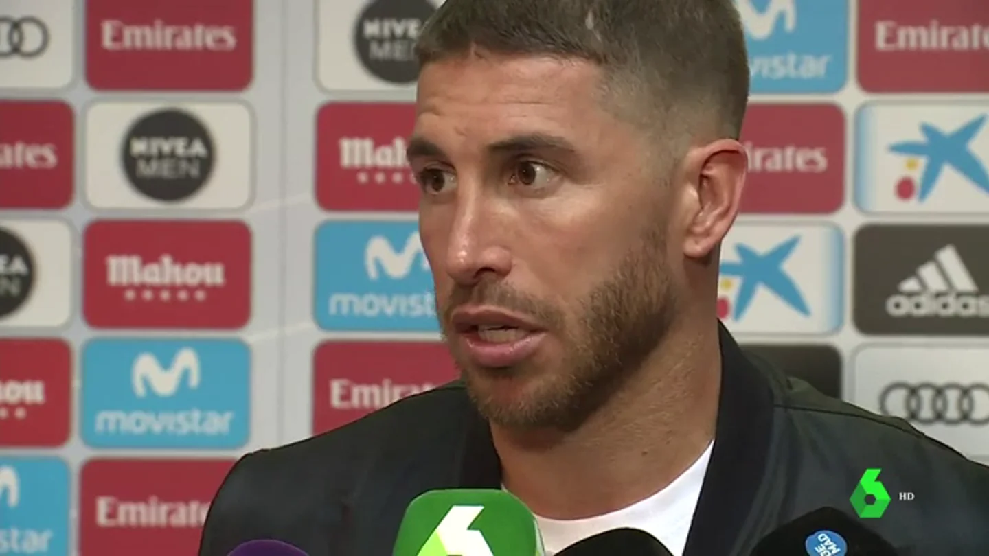 Sergio Ramos: "Que no se haga pasillo no quiere decir que no respetemos al Barcelona" Sergio Ramos: "Que no se haga pasillo no quiere decir que no respetemos al Barcelona"