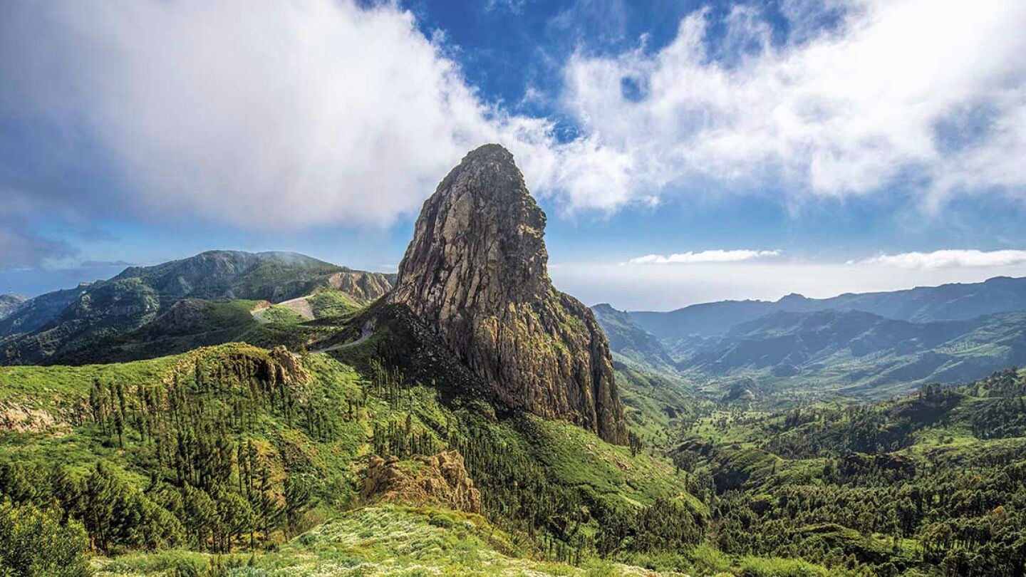 Roque de Agando. La Gomera