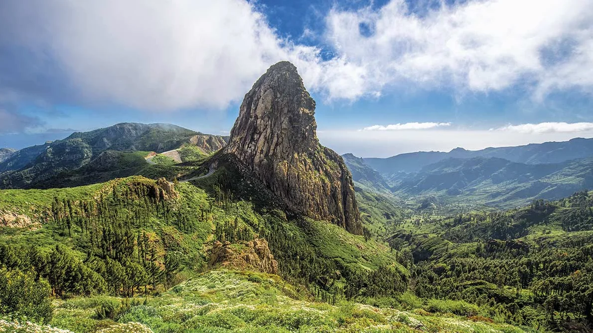 Roque de Agando. La Gomera