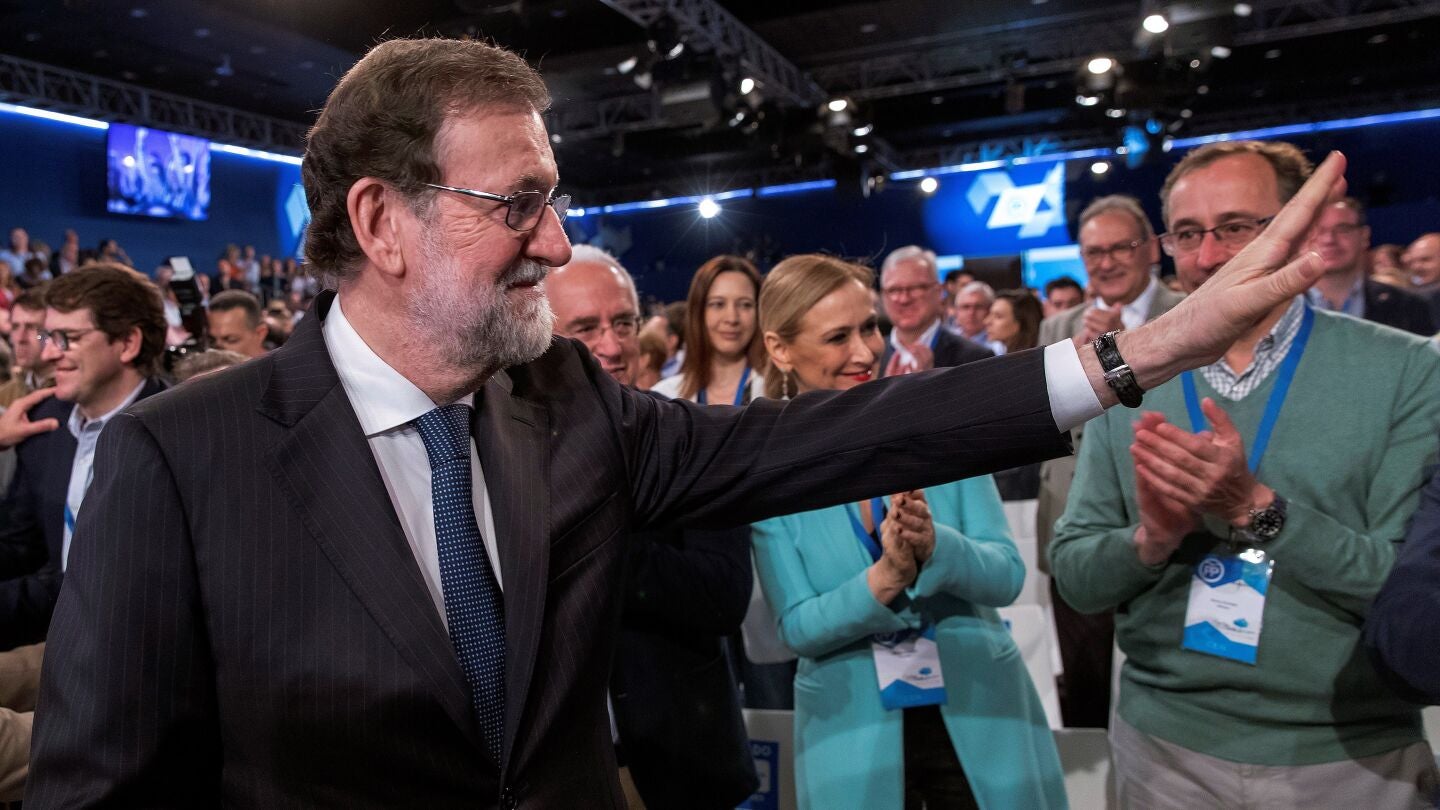 Mariano Rajoy en la clausura de la convenci&oacute;n