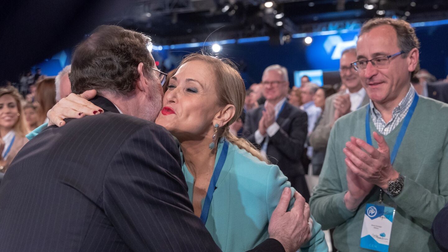 Cifuentes saluda a Rajoy
