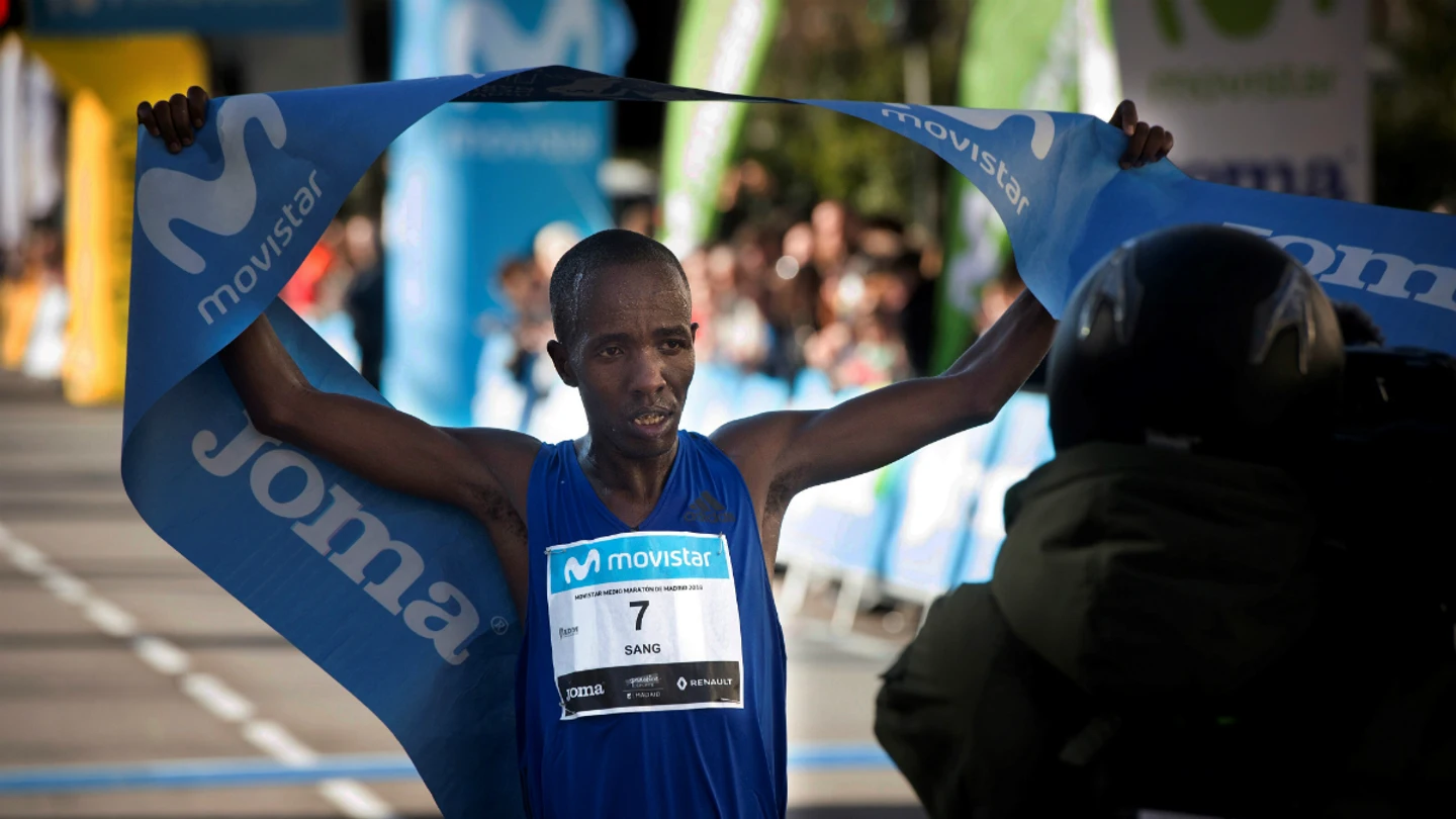 Kiprotich, en Madrid Kiprotich, en Madrid