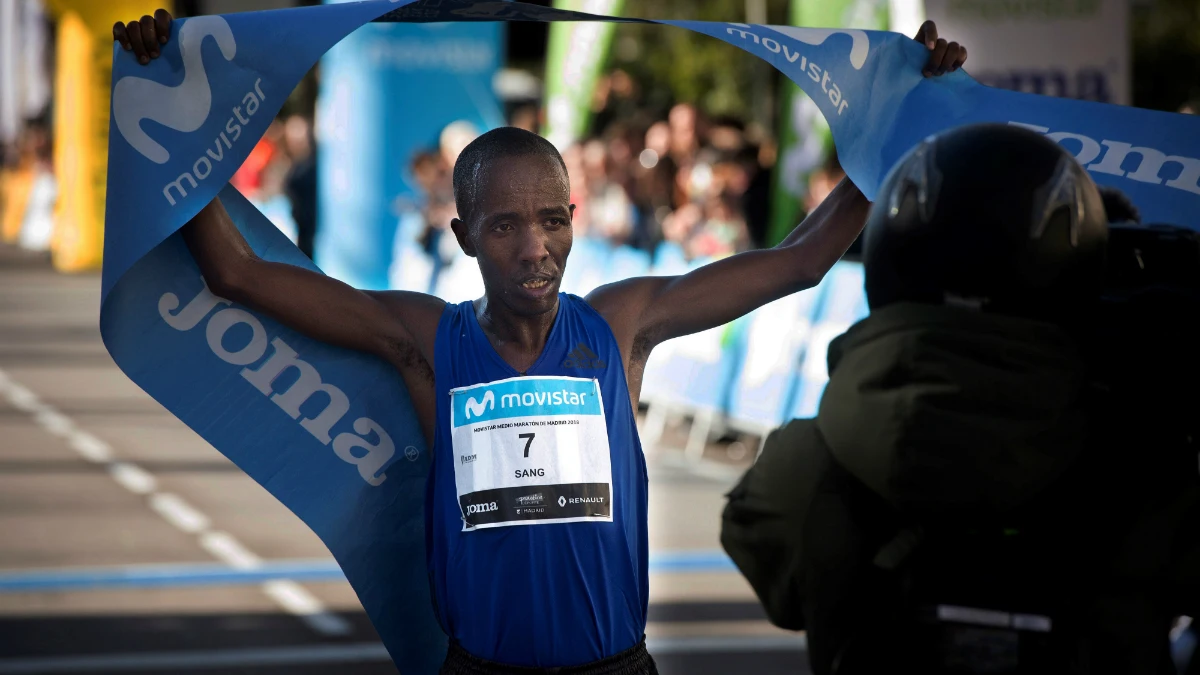 Kiprotich, en Madrid