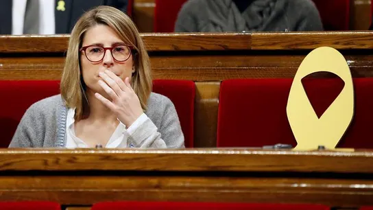 Elsa Artadi en el Parlament Elsa Artadi en el Parlament