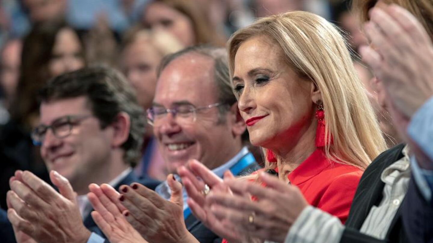 La presidenta de la Comunidad de Madrid, Cristina Cifuentes
