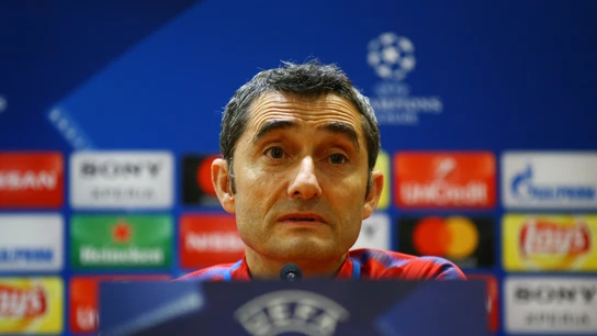 Ernesto Valverde, en rueda de prensa Ernesto Valverde, en rueda de prensa