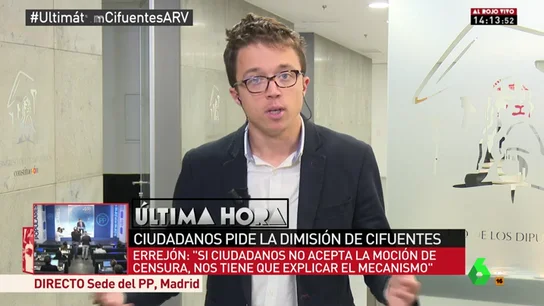 Íñigo Errejón, secretario de Análisis Estratégico de Podemos Íñigo Errejón, secretario de Análisis Estratégico de Podemos