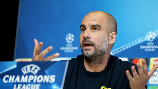 Pep Guardiola, en rueda de prensa antes de medirse al Liverpool Pep Guardiola, en rueda de prensa antes de medirse al Liverpool