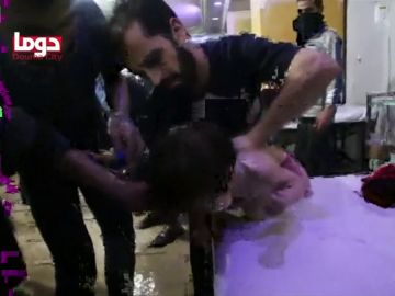 Posible ataque químico en Siria Posible ataque químico en Siria