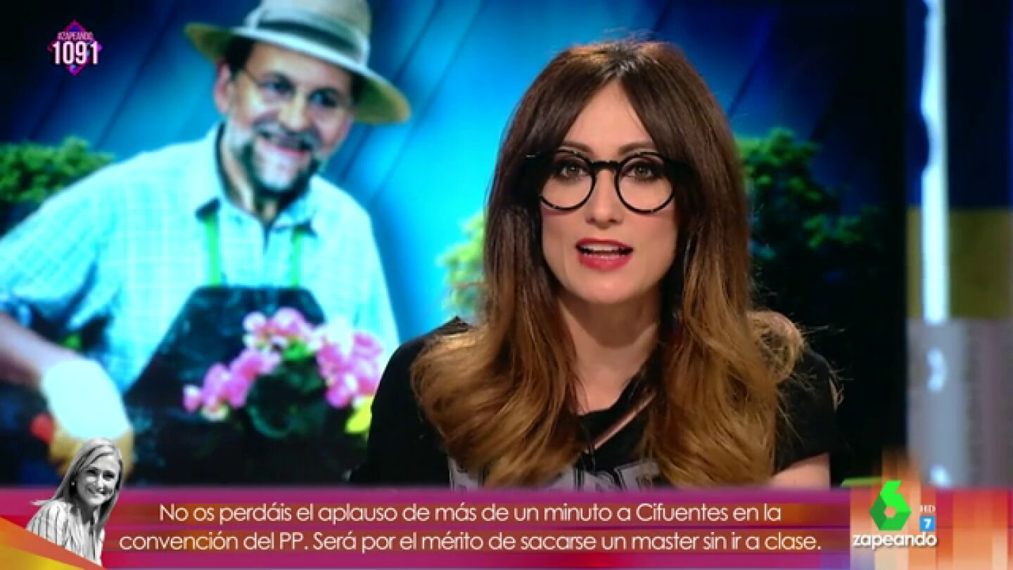 Ana Morgade en Zapeando