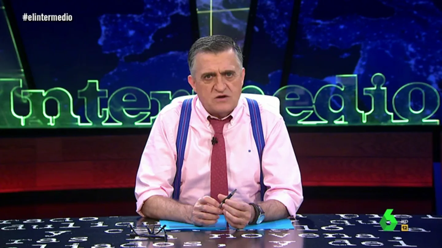 El Gran Wyoming, en El Intermedio El Gran Wyoming, en El Intermedio