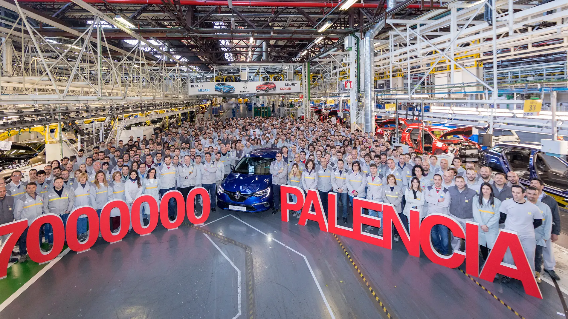  7 millones de coches: el éxito de Renault Palencia