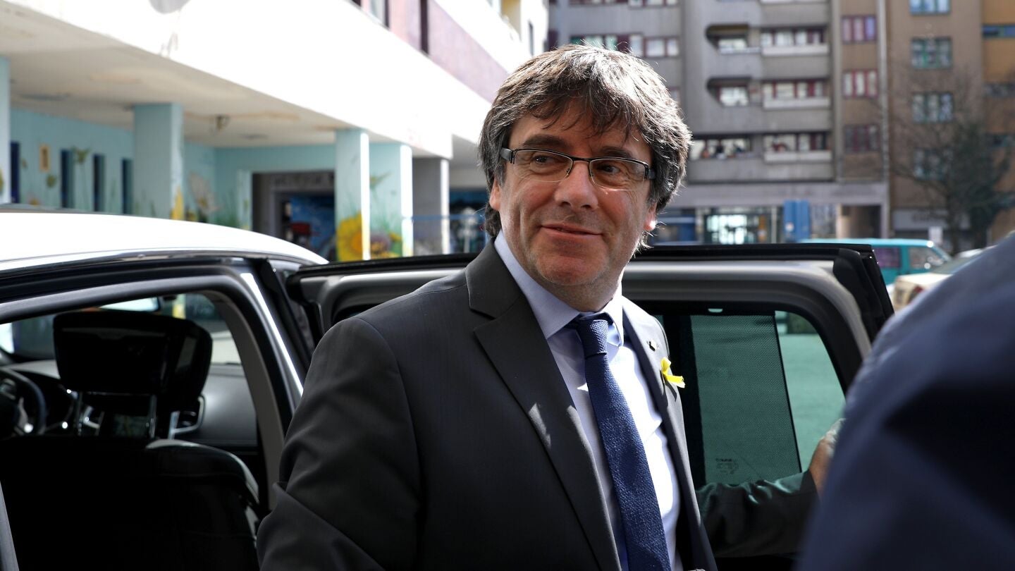 El expresidente catal&aacute;n Carles Puigdemont 
