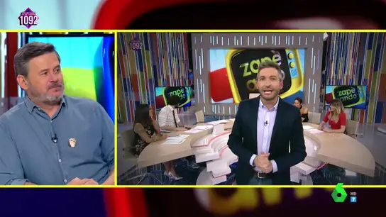 La razón por la que Miki Nadal se "tira al suelo y repta por el plató" de Zapeando con una chapa de Lady Di en la camisa La razón por la que Miki Nadal se "tira al suelo y repta por el plató" de Zapeando con una chapa de Lady Di en la camisa