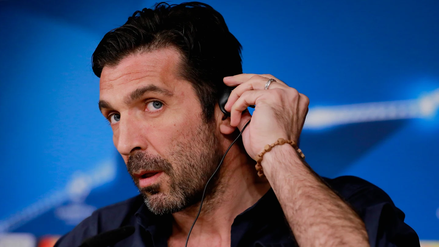 Buffon, en rueda de prensa Buffon, en rueda de prensa