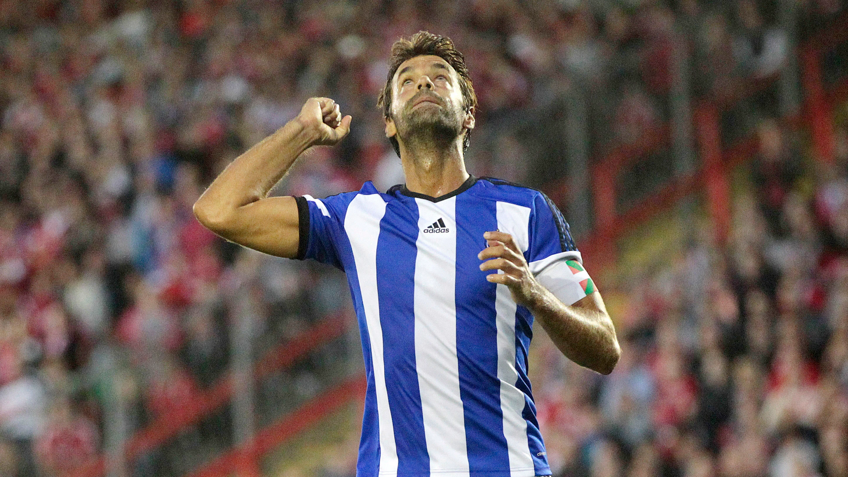 Xabi Prieto, en un partido con la Real Sociedad