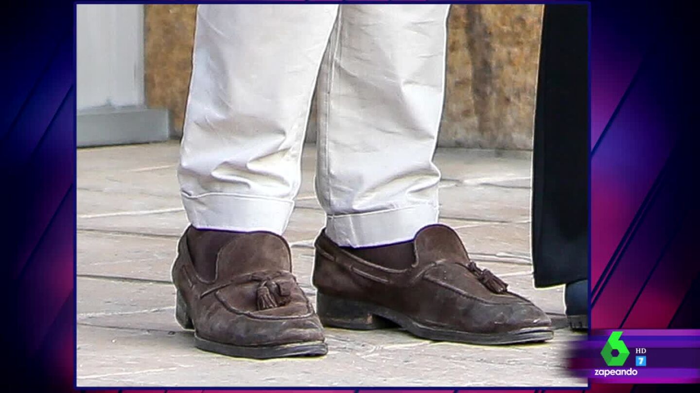 Los mocasines de Froil&aacute;n con "manchurrones de ron"