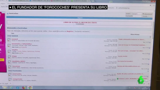 Pantallazo de la página web de Forocoches Pantallazo de la página web de Forocoches