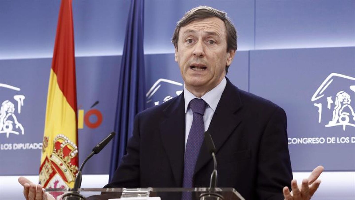 El portavoz parlamentario del PP, Rafael Hernando