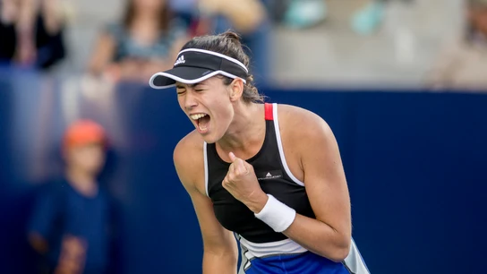 Muguruza celebra su título en Monterrey Muguruza celebra su título en Monterrey