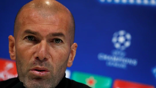 Zidane habla con los medios antes del partido contra la Juventus Zidane habla con los medios antes del partido contra la Juventus
