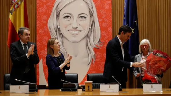 Homenaje a Carme Chacón en el Congreso Homenaje a Carme Chacón en el Congreso