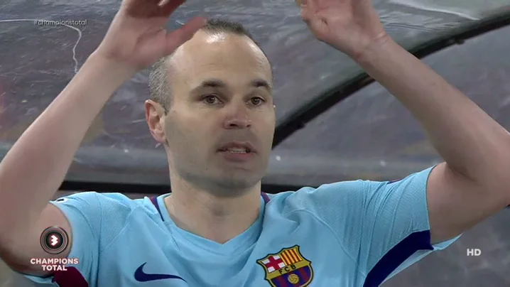 La desolación de Iniesta, Piqué o Busquets tras la eliminación del Barcelona en el Olímpico