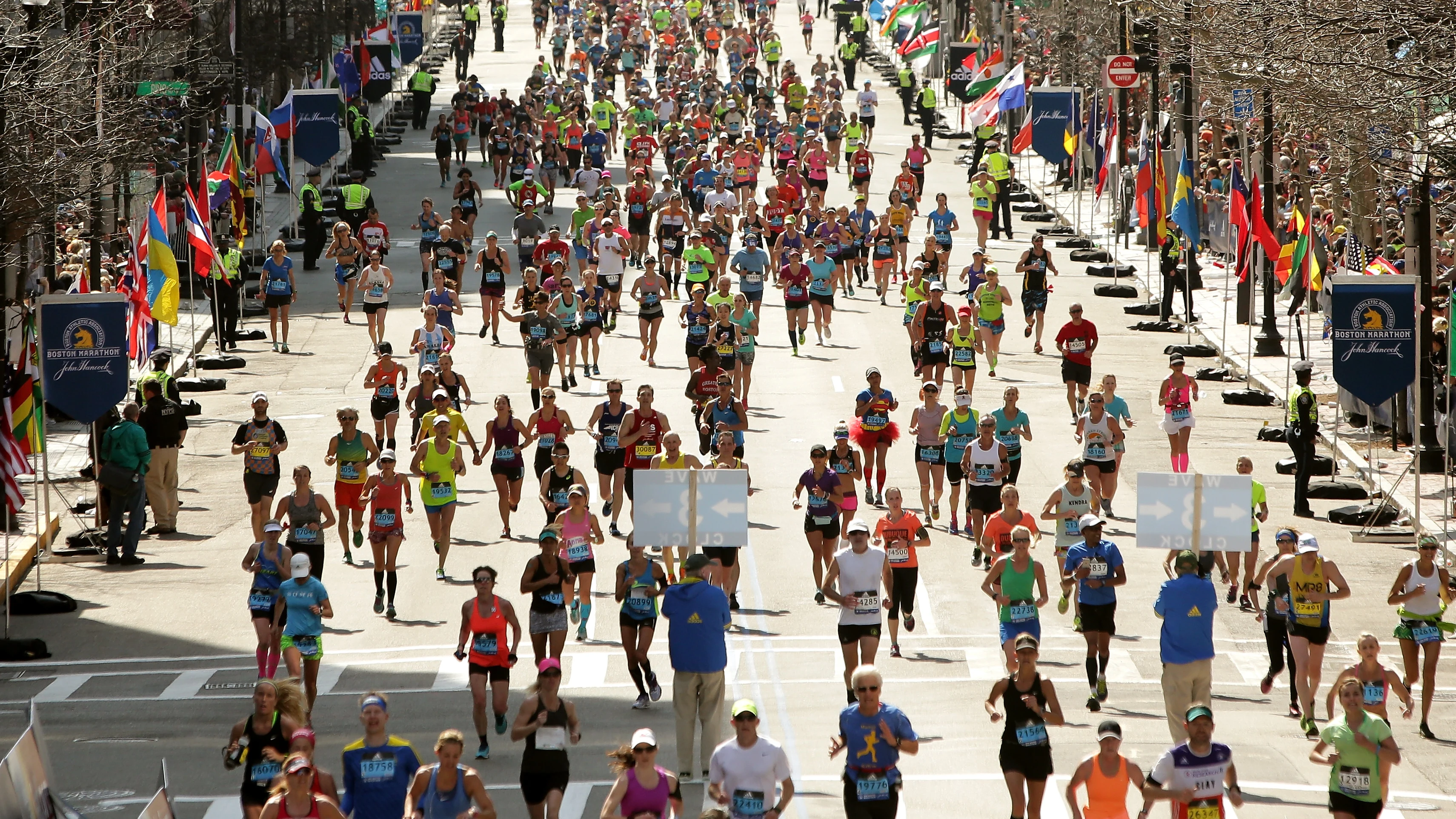 La maratón de Boston