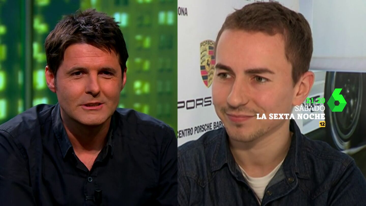 Jes&uacute;s Cintora y Jorge Lorenzo son "dos hombres con un mismo destino": laSexta Noche