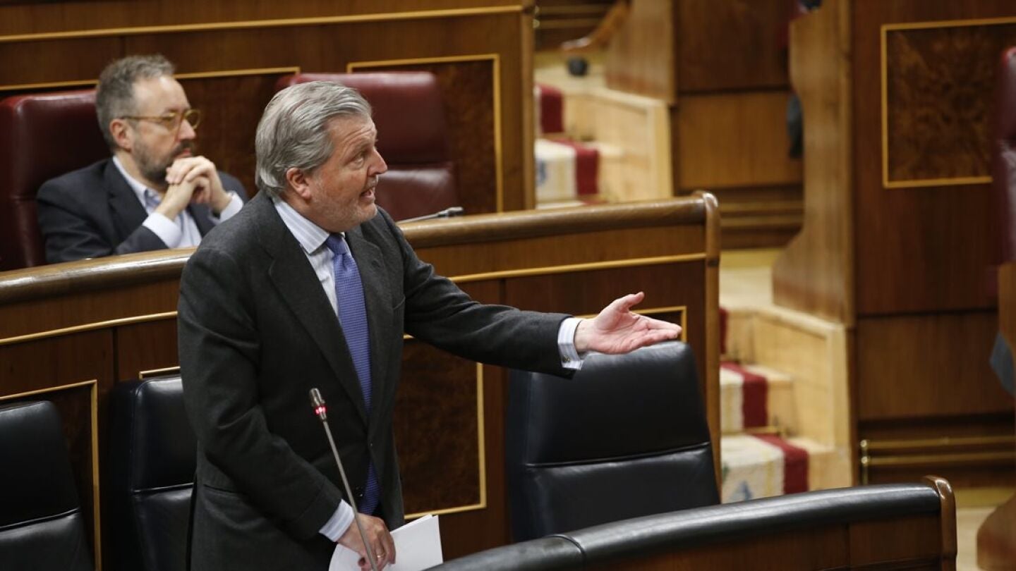 &Iacute;&ntilde;igo M&eacute;ndez de Vigo en el Congreso de los Diputados