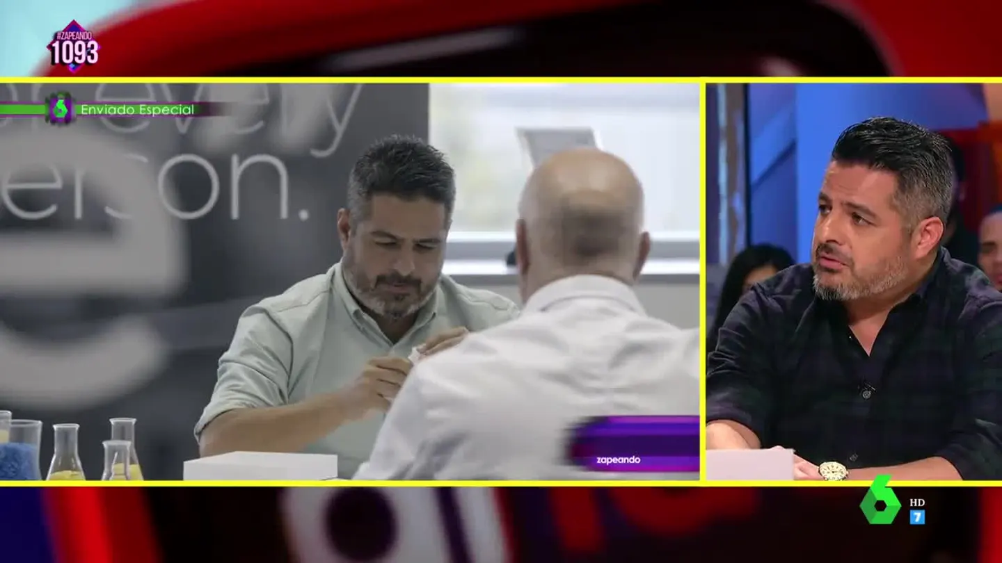 Así es la "prueba del futuro" a la que somete Jalis de la Serna en Enviado Especial Así es la "prueba del futuro" a la que somete Jalis de la Serna en Enviado Especial