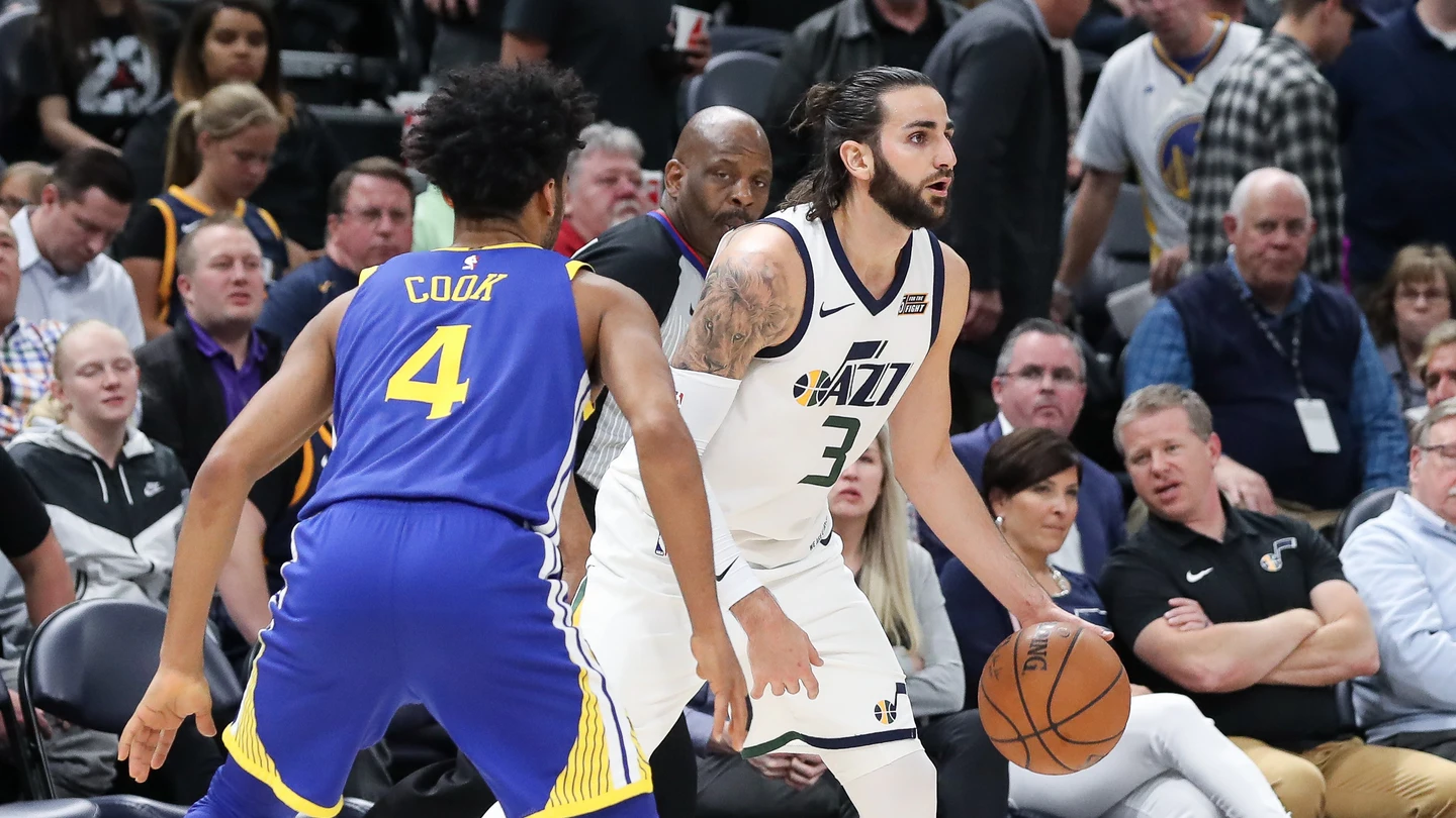 Ricky Rubio, ante los Warriors Ricky Rubio, ante los Warriors