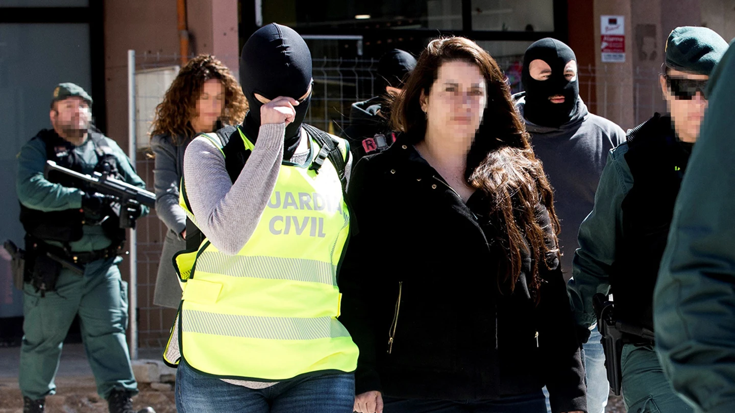 La detenida como cabecilla de los CDR La detenida como cabecilla de los CDR