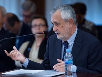 José Antonio Griñán en el juicio de los ERE José Antonio Griñán en el juicio de los ERE